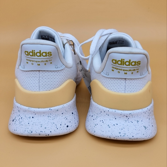 Adidas Woman's Puremotion SE 'White Gold Metallic' Running Shoes - Picture 4 of 6
